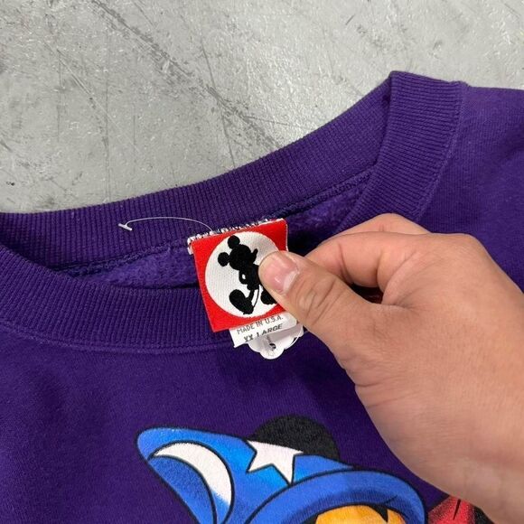 Vintage Disney Mickey Mouse Crewneck sweatshirt size xxl - Picture 3 of 5